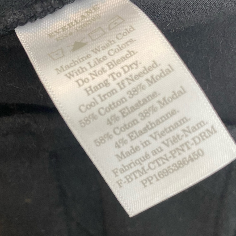 Everlane The Dream Pant Black Size M - Picture 7 of 9